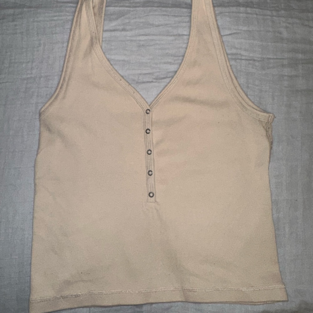 Abercrombie ribbed Henley